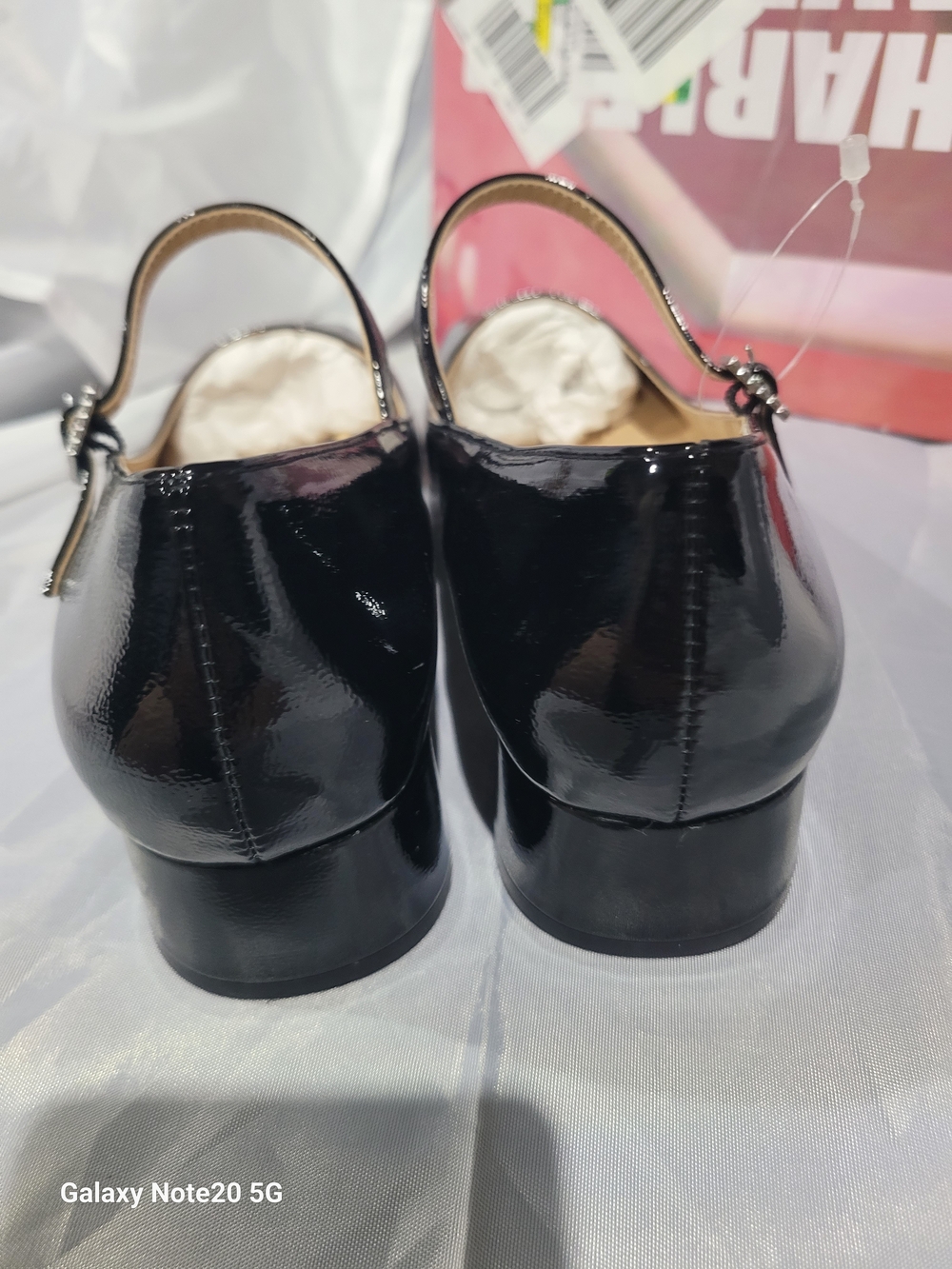 Style & Charles David Black Patent Zenovia Mary Jane Heels $130 sz 9.5 NIB - Picture 8 of 11